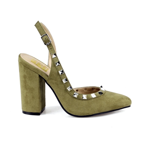 Owen-04 Slingback Women's D'orsay Heels - Picture 2 of 3